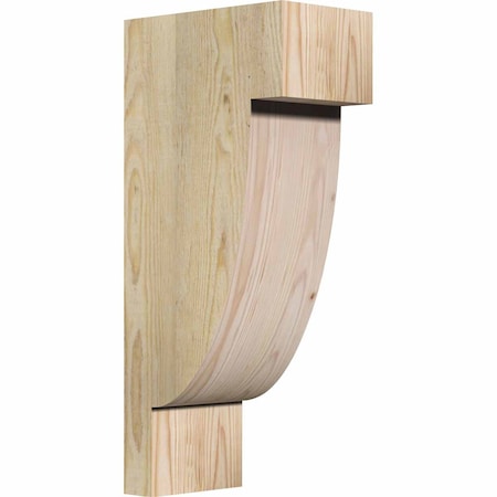 Ekena Millwork Alpine Rough Sawn Corbel, Douglas Fir, 6"W x 10"D x 22"H COR06X10X22ALP00RDF